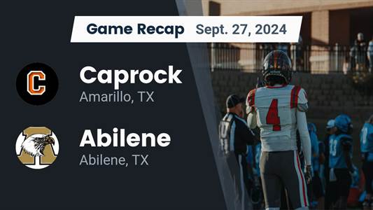 Football Recap: Abilene Triumphant Thanks to a Strong Effort fro