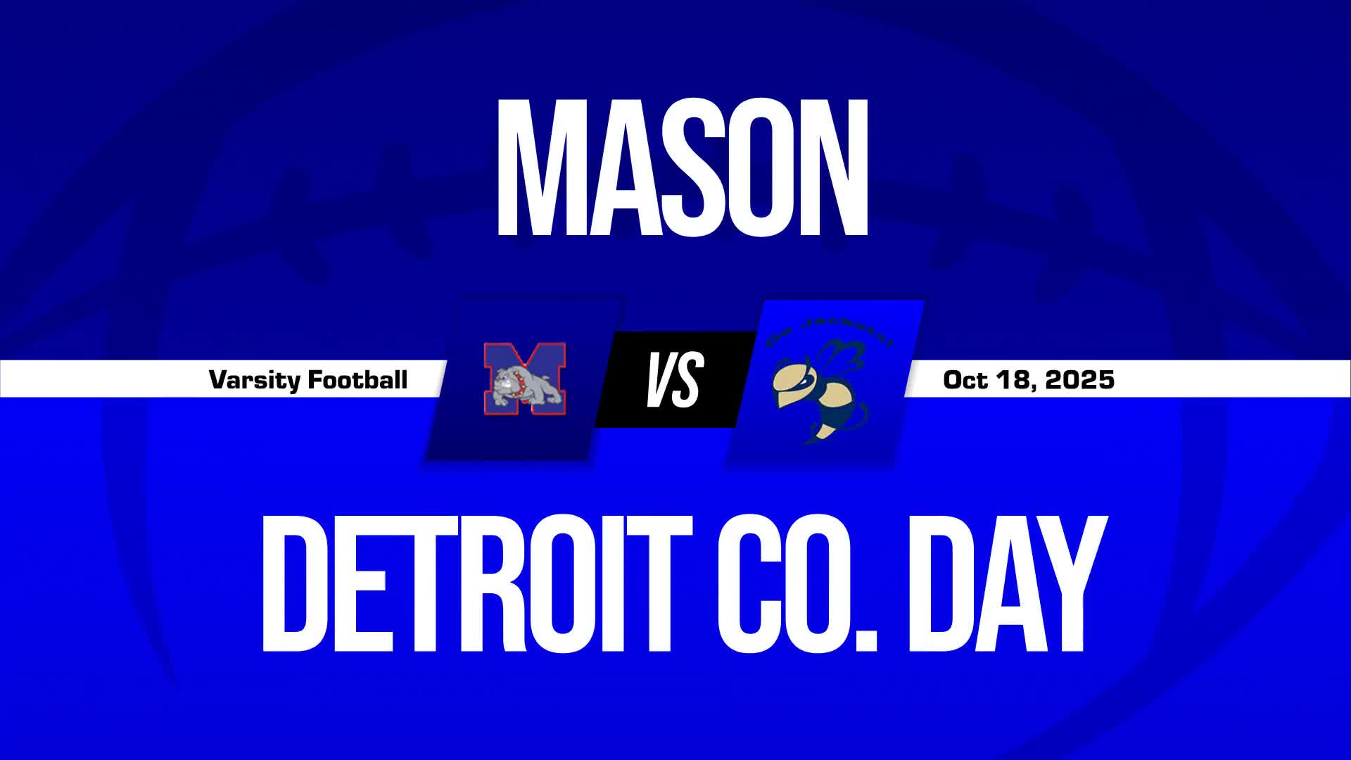 Football Game Preview: Detroit Country Day Yellowjackets vs. St. Mary Catholic Central Falcons/Kestrels
