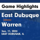 Basketball Game Recap: Warren Warriors vs. Durand Bulldogs