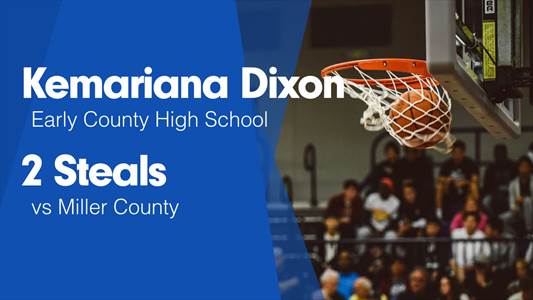 Kemariana Dixon Game Report: @ Quitman County