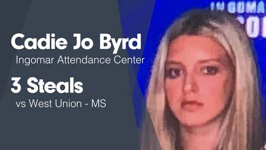 Cadie Jo byrd Game Report: vs New Site