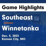 Basketball Game Recap: Southeast Knights vs. Central Blue Eagles