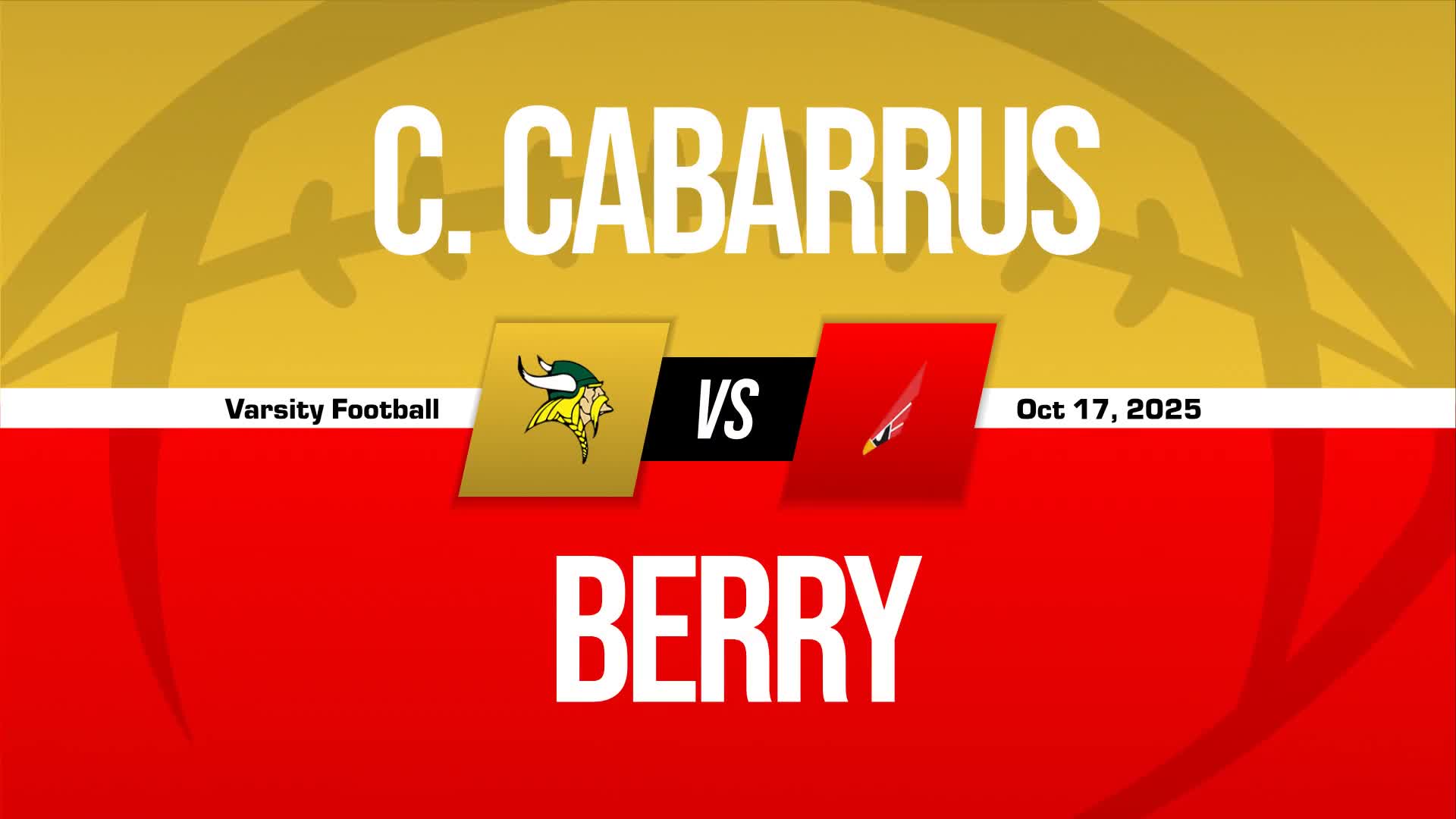 Football Game Preview: Berry Cardinals vs. Olympic Trojans + How To Watch