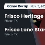 Football Game Recap: Heritage Coyotes vs. Lone Star Rangers