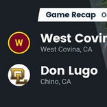 Football Game Recap: West Covina Bulldogs vs. Don Lugo Conquistadores