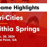 Lithia Springs comes up short despite  Amaya Richmond's strong performance