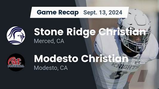Football Game Preview: Modesto Christian Crusaders vs. Sonora Wi