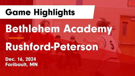 Basketball Recap: Rushford-Peterson Picks Up Sixth Consecutive  