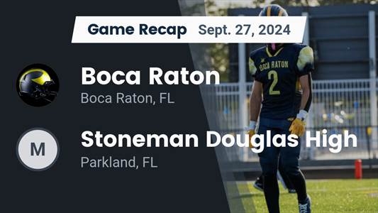 Football Game Preview: Stoneman Douglas Eagles vs. Spanish River