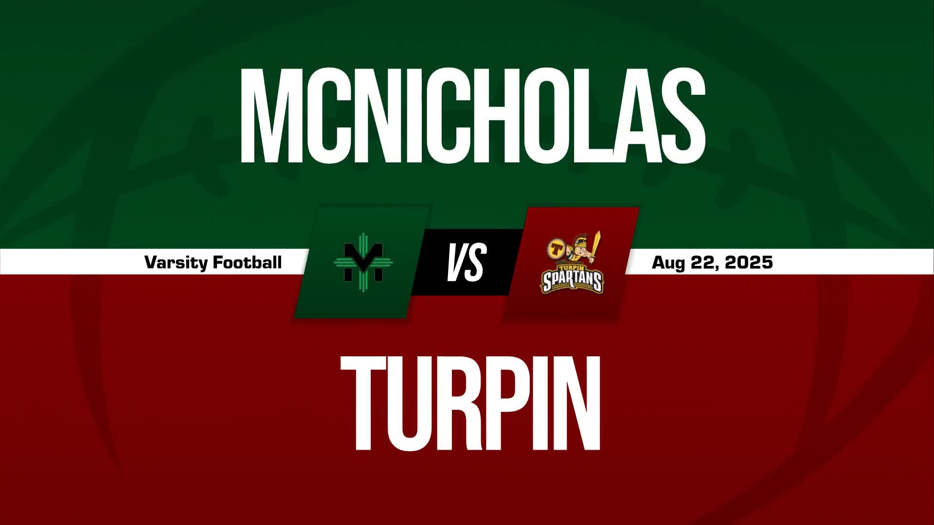 Football Recap: Turpin Falls to Archbishop Mcnicholas in First G