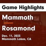 Mammoth vs. Rosamond