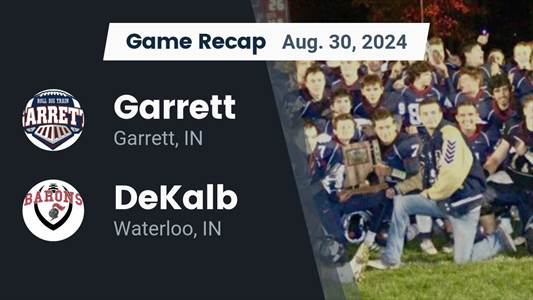 Football Game Preview: Garrett Railroaders vs. West Noble Chargers