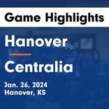 Hanover piles up the points against Linn