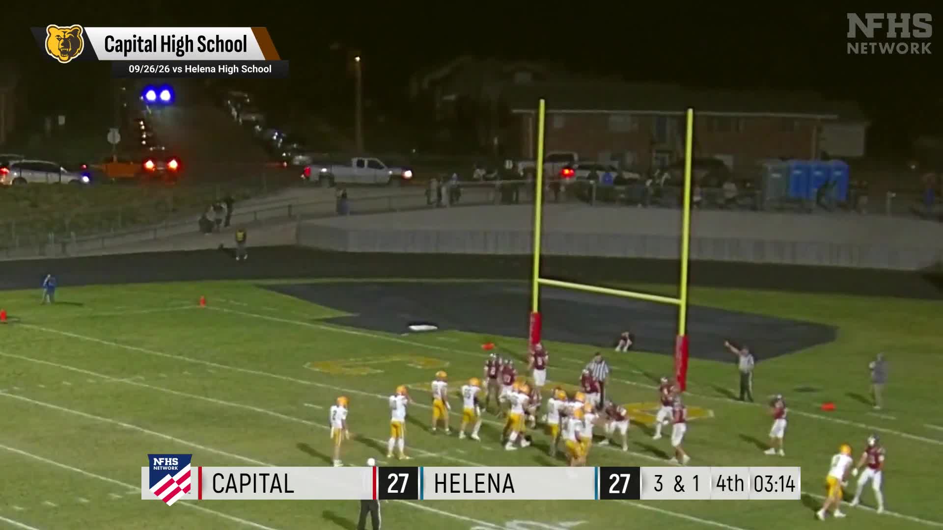 Football Recap: Tough Loss for Hellgate