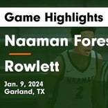 Naaman Forest piles up the points against South Garland