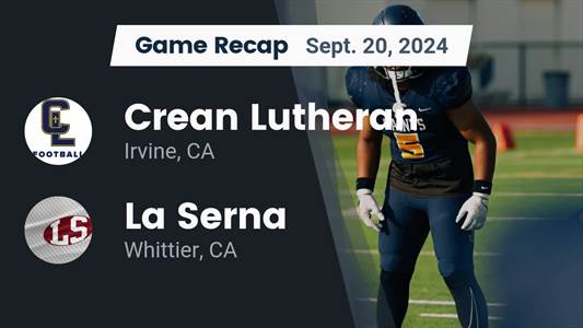 Football Game Preview: La Serna Lancers vs. Edison Chargers