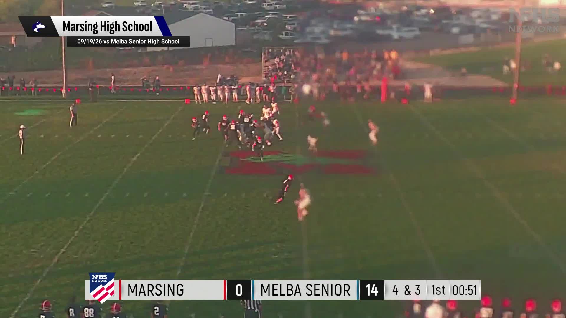 Football Recap: Marsing Skates Past Caldwell with Ease