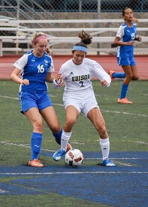 Starks also plays soccer at Edison.