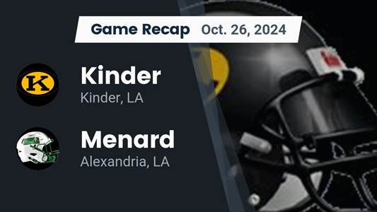 Football Recap: Kinder Beats Avoyelles for Their Fourth Straight