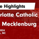 Charlotte Catholic triumphant thanks to a strong effort from  Blanca Thomas