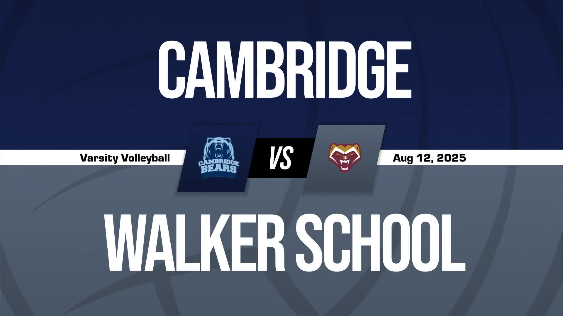 Volleyball Recap: Walker Snags Sixth  Victory in Last Eight Game