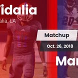 Football Game Recap: Vidalia vs. Mangham