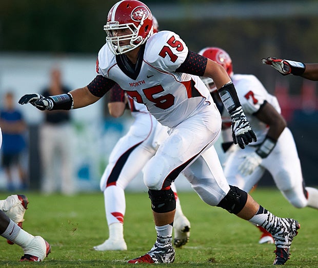 North Gwinnett offensive lineman Mitch Hyatt is the top recruit in his class according to the 247Sports Composite Rankings.