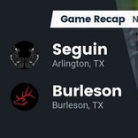 Football Game Recap: Burleson Elks vs. Seguin Cougars