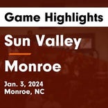Monroe piles up the points against Central Academy