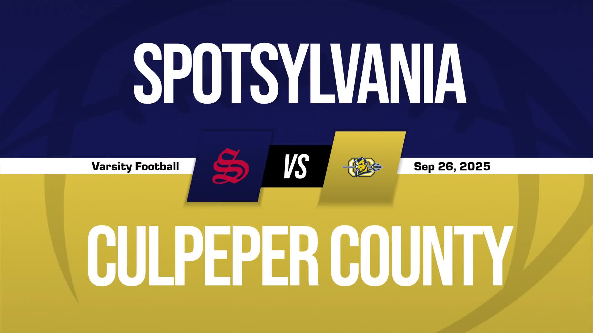 Football Recap: Culpeper County Wins Going Away Against Fauquier