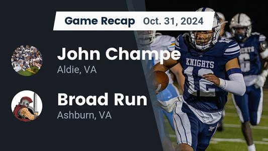 Football Game Preview: John Champe Knights vs. Tuscarora Huskies