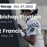 Football Game Recap: Archbishop Riordan Crusaders vs. Saint Francis Lancers