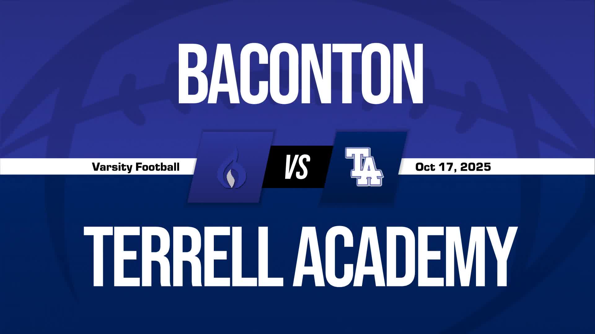 Football Game Preview: Terrell Academy Eagles vs. Tiftarea Academy Panthers + How To Watch