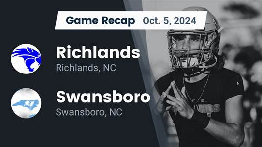 Football Recap: Swansboro Comes Up Short