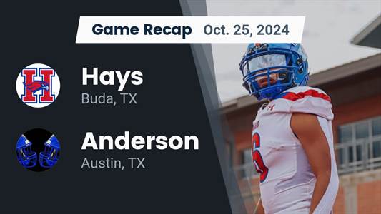 Football Recap: Anderson Piles Up the Points Against Lockhart
