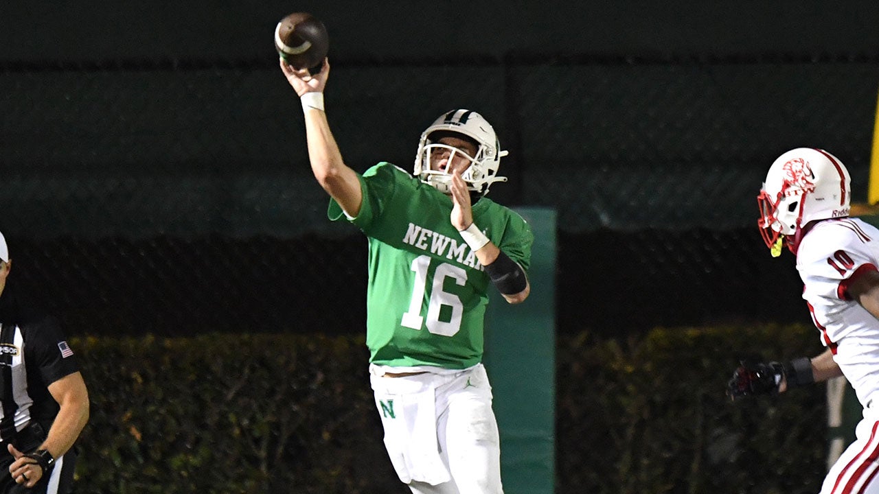 High school football: Arch Manning leads Newman to win in national television debut