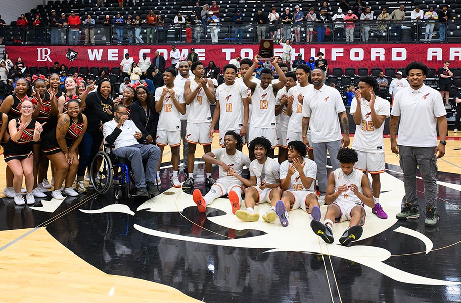 Salisbury celebrates after punching its ticket to the state championship game. (FILE PHOTO: Brad Arrowood)
