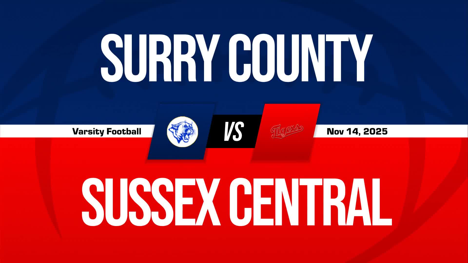 Football Game Preview: Sussex Central Tigers vs. Riverheads Gladiators + How To Watch