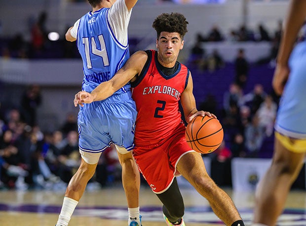 Top 25 Duke signee Cayden Boozer looks to cap off tremendous prep career with four straight state crowns. (Photo: Eugene Alonzo)