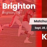 Football Game Recap: Kingsbury vs. Brighton