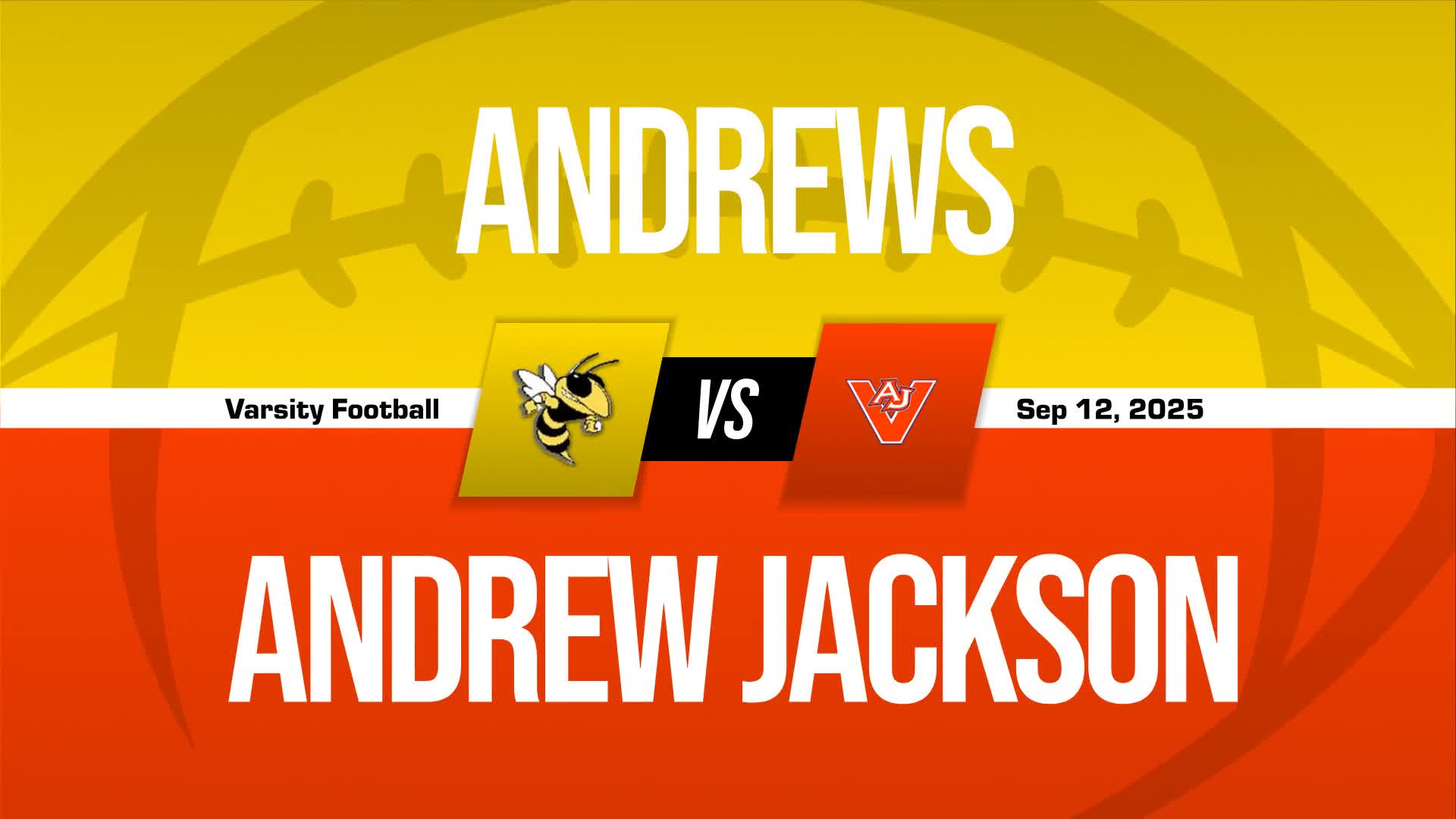 Football Recap: Andrews Comes Up Short