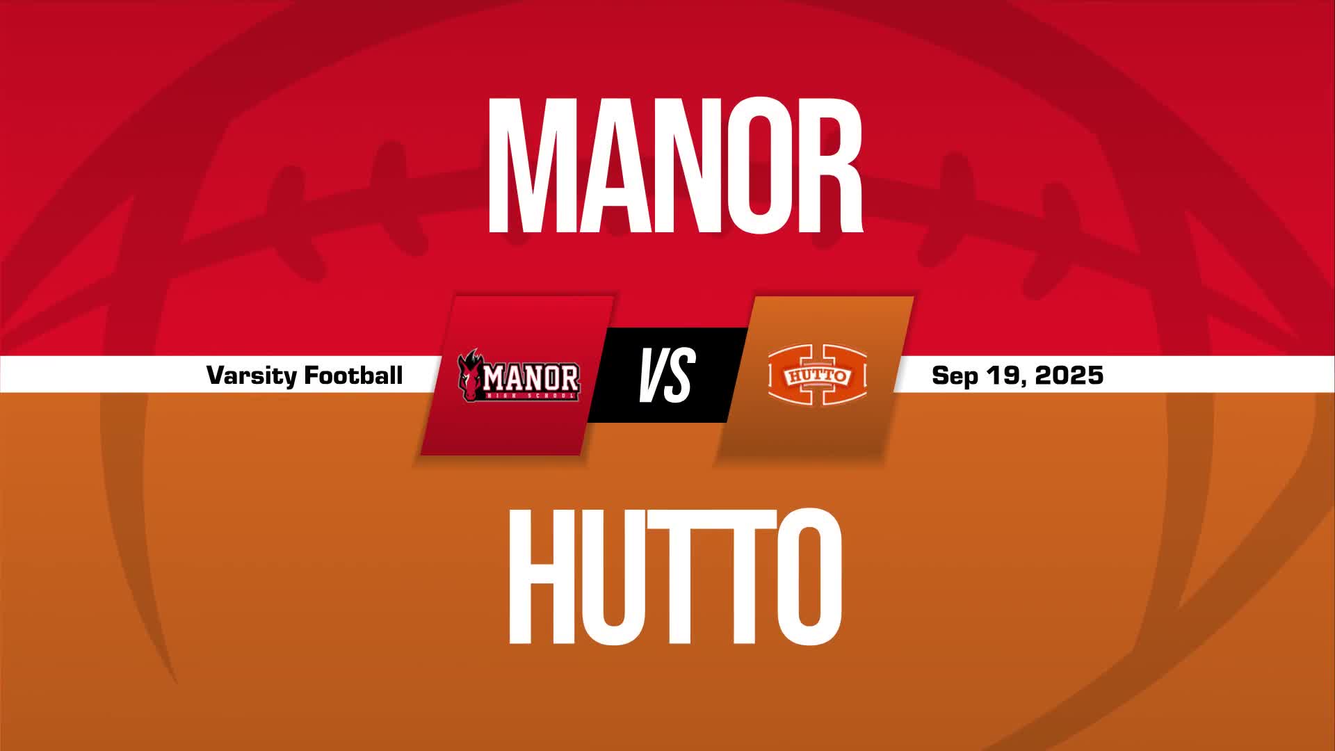Football Game Preview: Manor Mustangs vs. Round Rock Westwood Wa