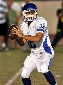 Coltin Gerhart has thrived behind center
as a freshman at Norco High.