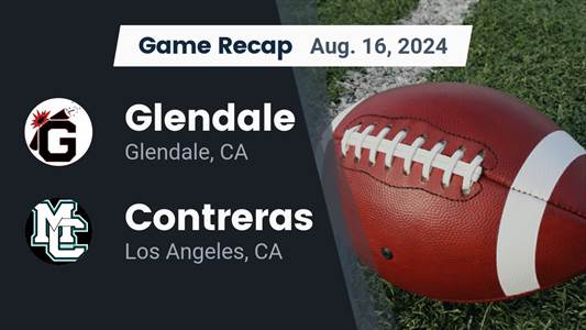 Football Game Recap: Glendale Comes Up Short