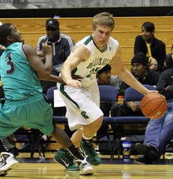 Travis Pacos now averages almost
as much as he scored all last
season.