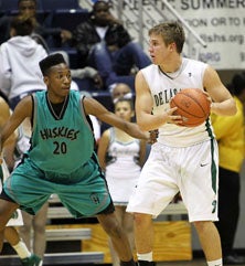 Travis Pacos epitomizes De La Salle's
blue collar approach.