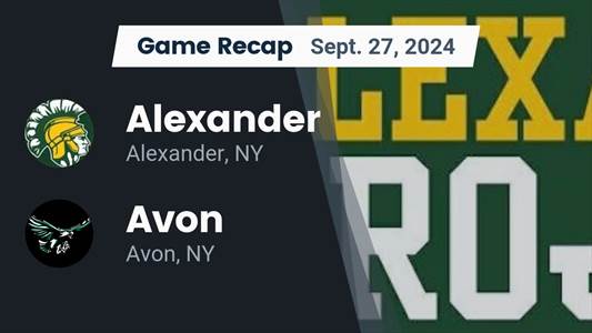 Football Recap: Alexander Skates Past Geneseo/Mount Morris with Ease