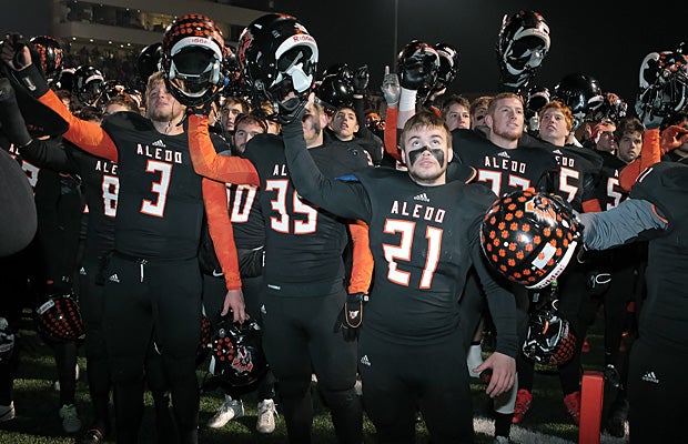 Aledo will play in the Texas 4A-D2 state championship game and moved into this week's Southwest rankings.