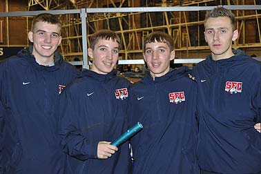 St. Francis College 4x800 Team.