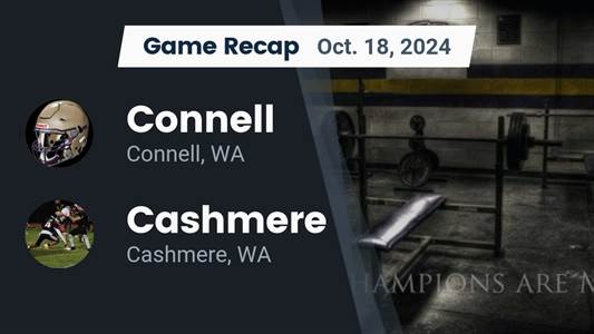 Football Recap: Connell Takes a Loss